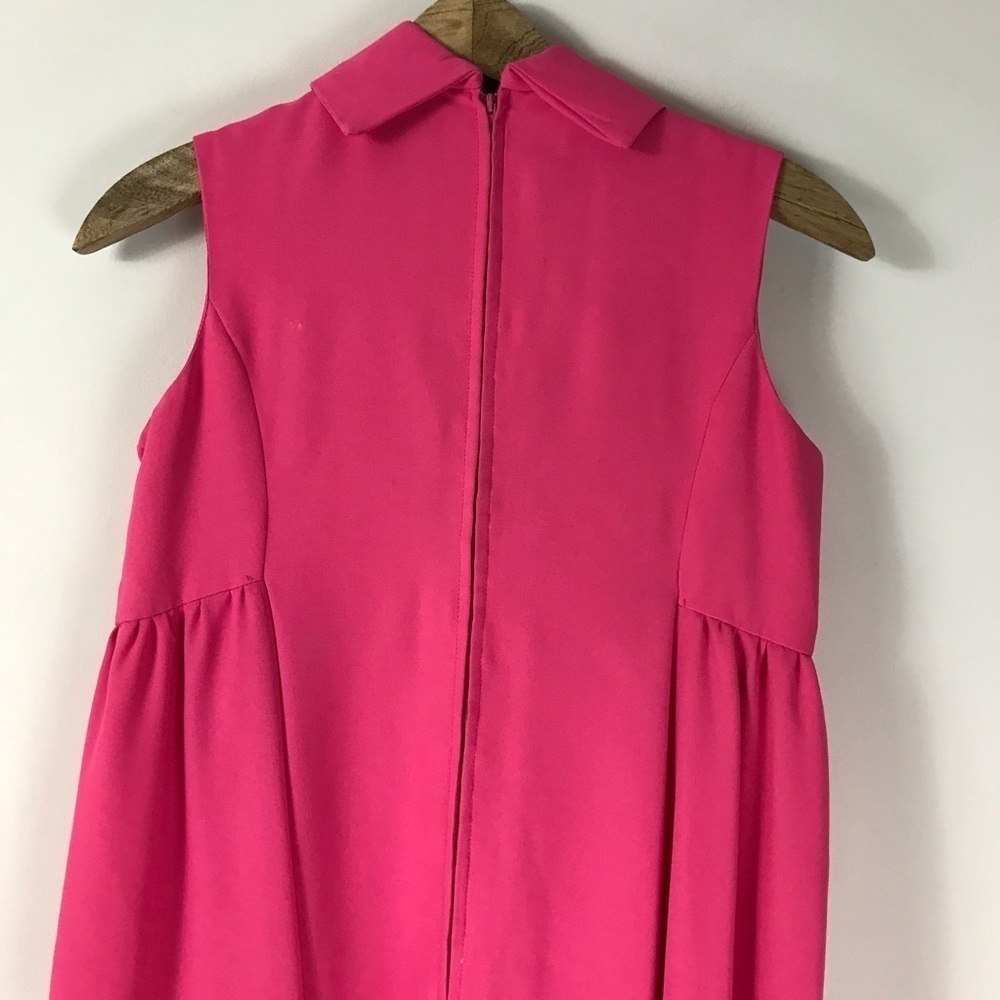 VINTAGE 60’s Priscilla of Boston Retrorun Pink Formal Bridesmaid Gown Dress - Picture 11 of 13